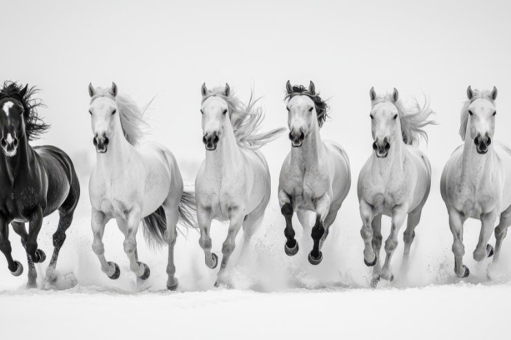 une sélection gratuite de 6 chevaux