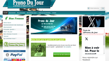 Site prono du jour
