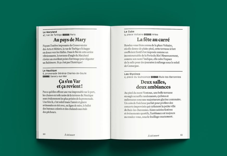 Exemple pages du guide