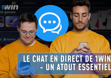 Le chat en direct de 1win