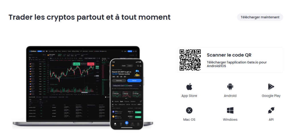 Services Additionnels gate io