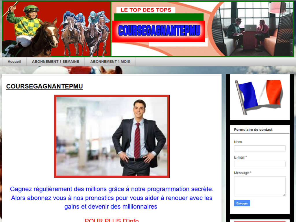 Coursegagnante le site