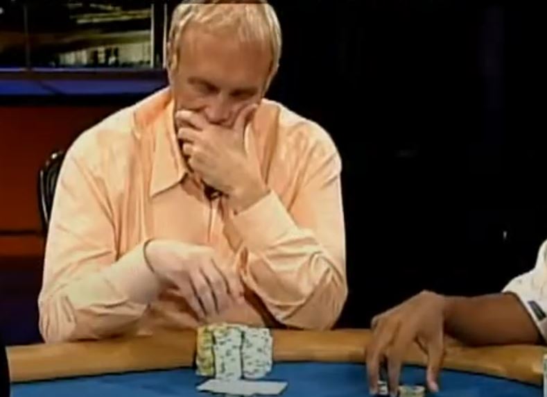 Chip Reese jouant au poker