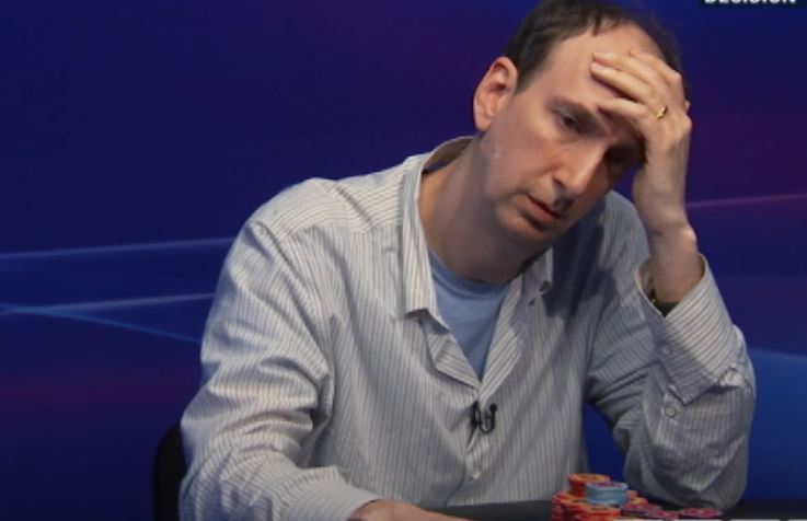 Erik Seidel sur la table de jeu