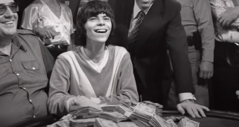Stu Ungar avec son argent