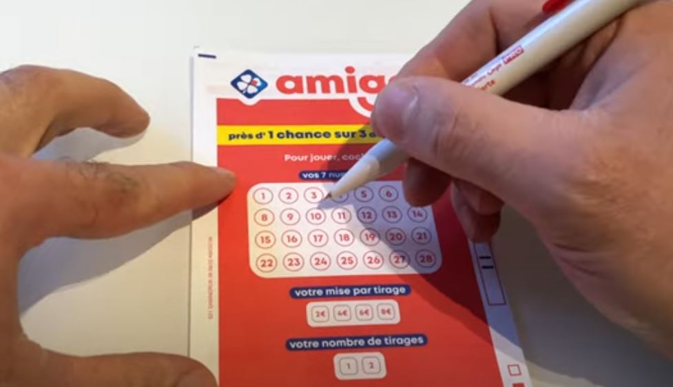 Calcul avec les 50 derniers tirages Amigo